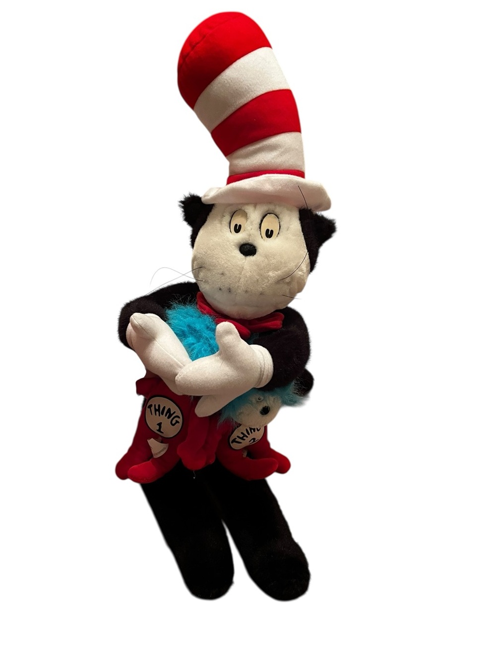 Universal Studios Cat In The Hat Thing 1 & 2 Dr Seuss 23” Plush Stuffed Animal